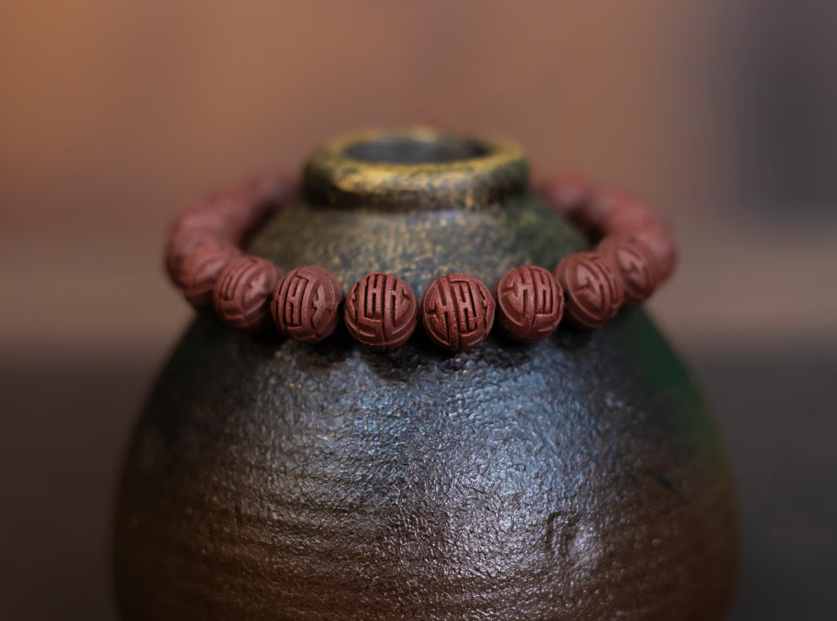 Scented powder bead bracelet